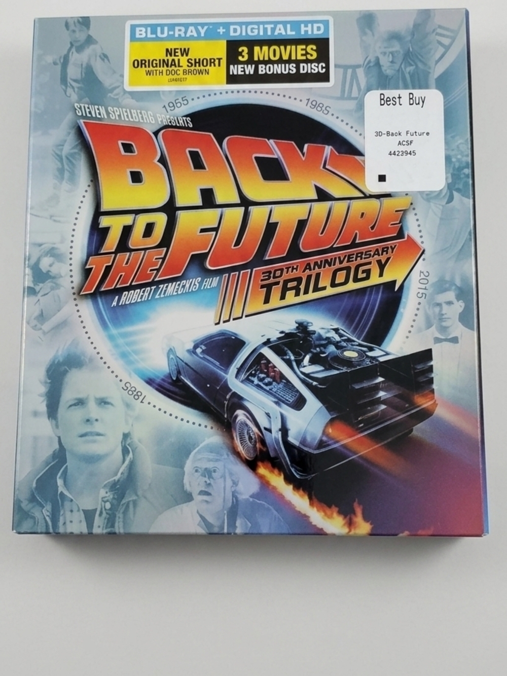Back to the Future Trilogy - 30th Anniversary Blu-ray